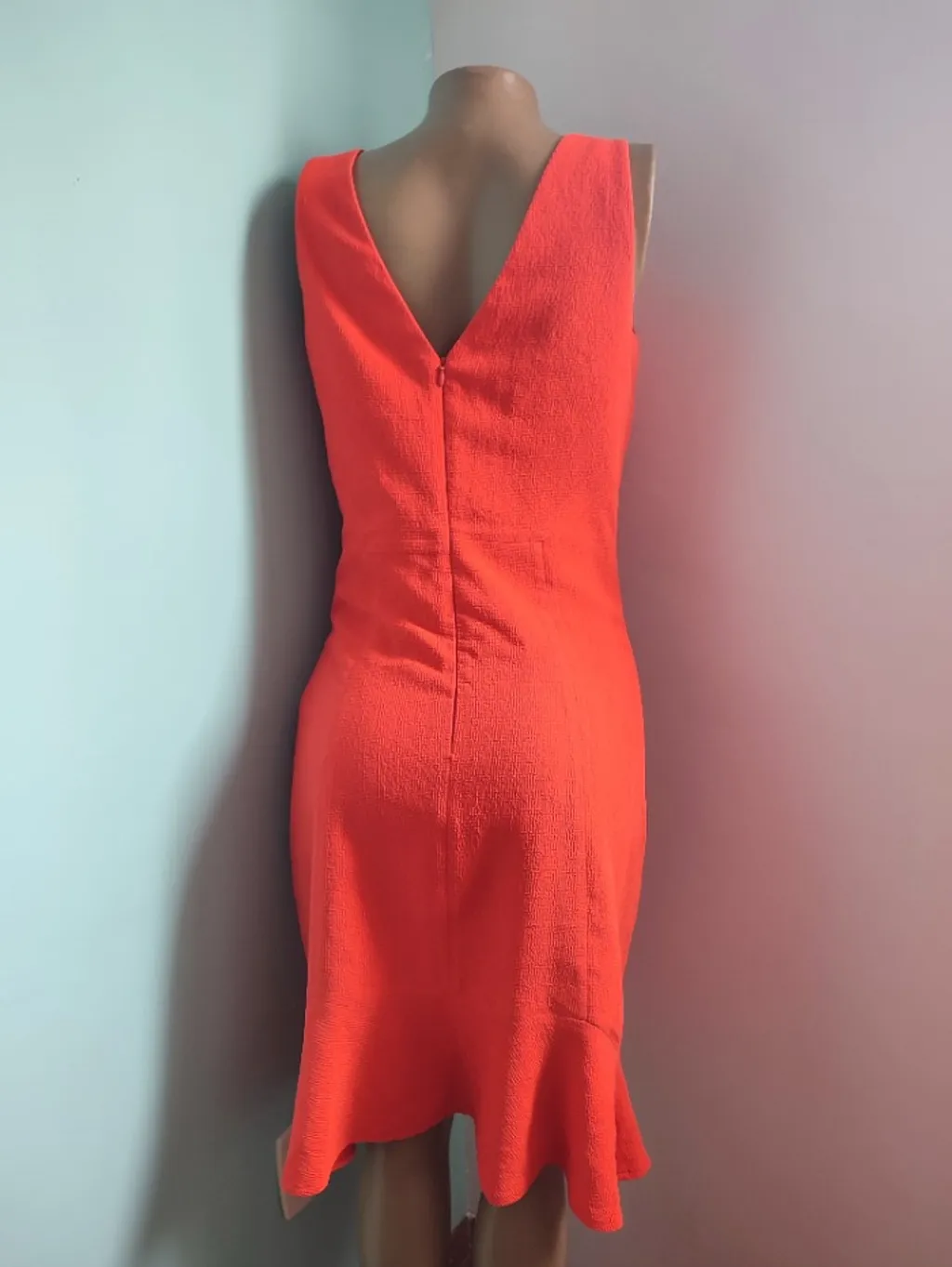 vestido feminino laranja