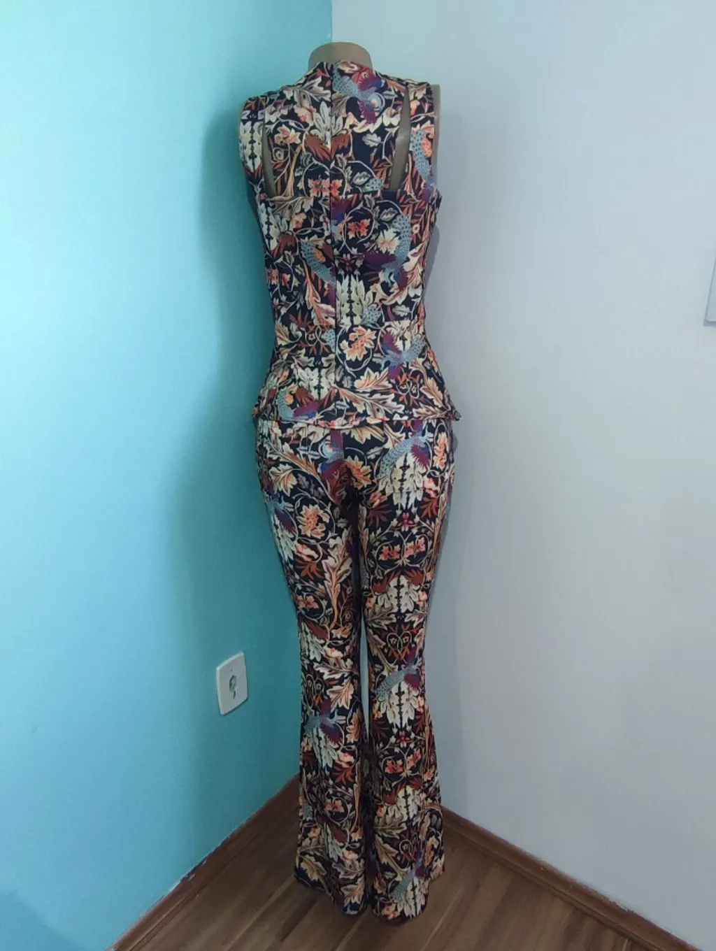 conjunto feminino estampado
