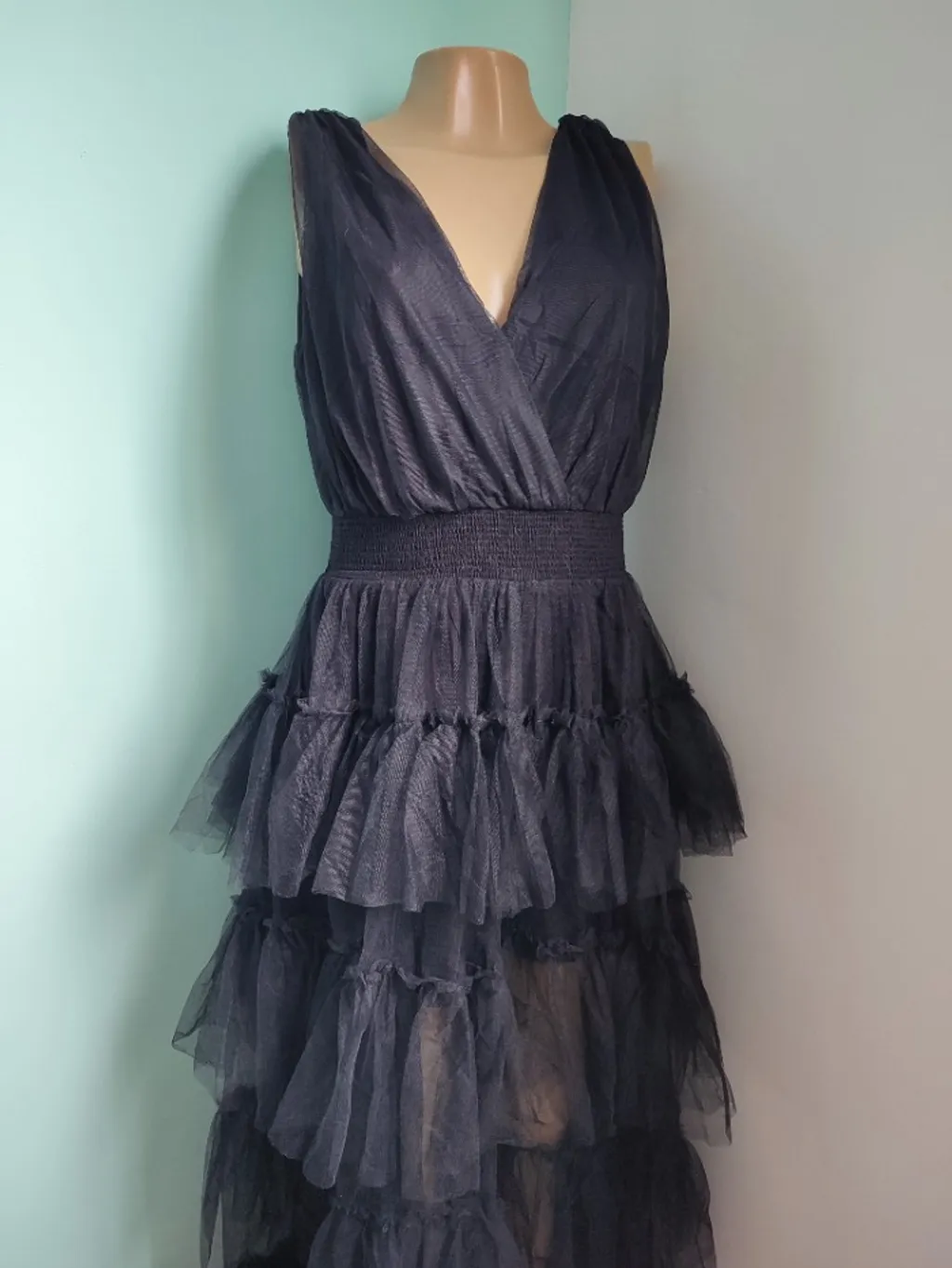 vestido de festa preto