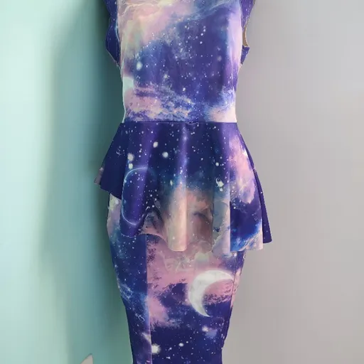 conjunto feminino de saia estampado