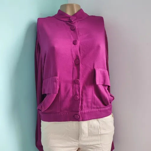 blusa feminina fúcsia