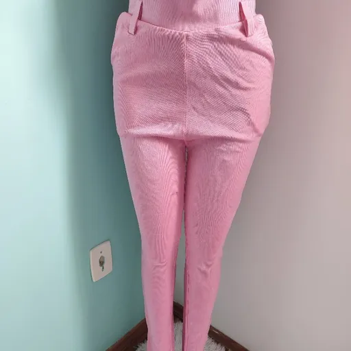 calça feminina rosa