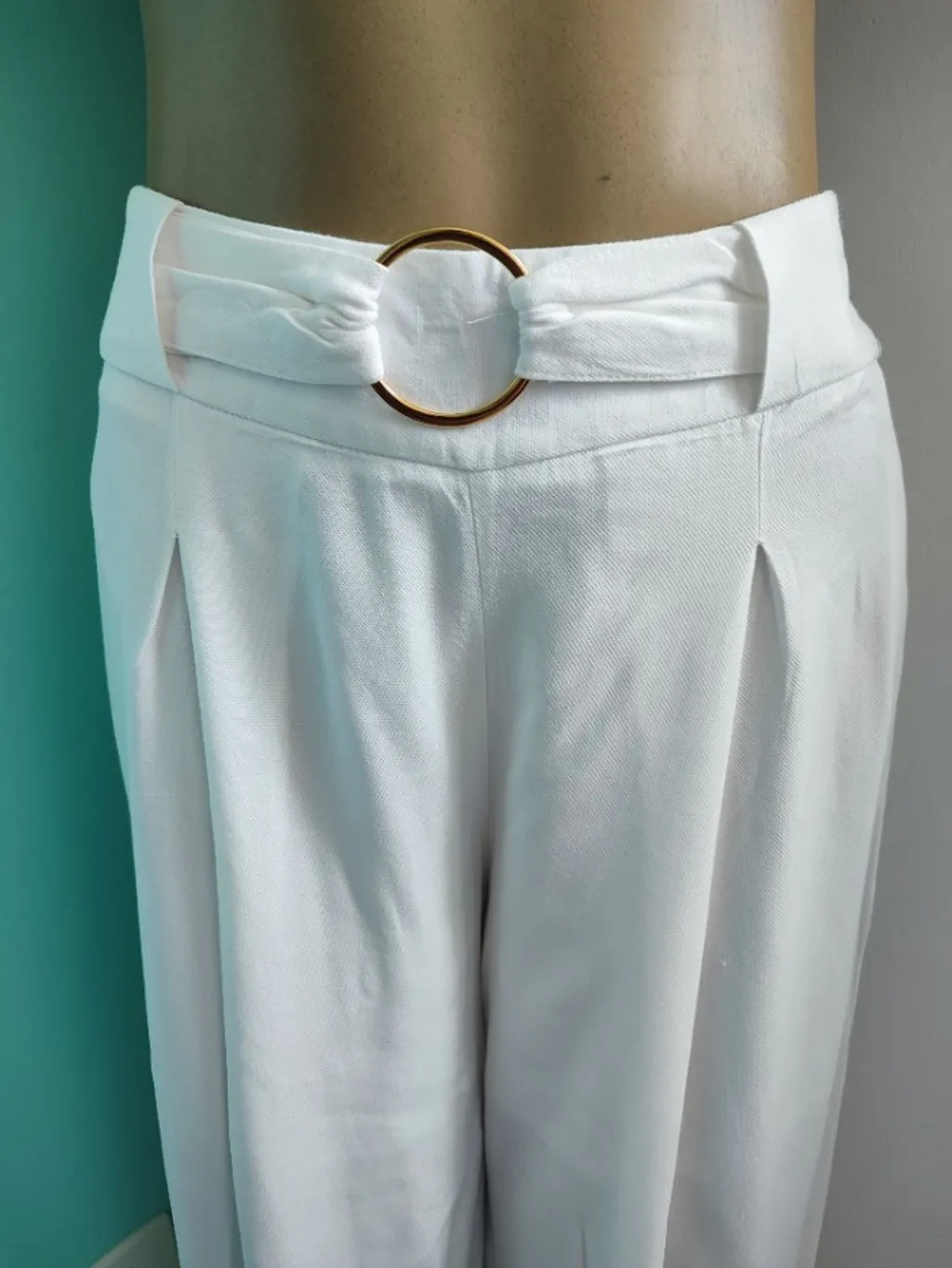 calça branca feminina