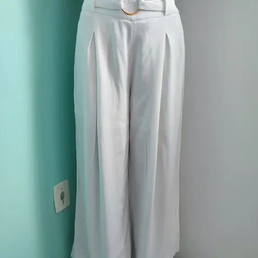 calça branca feminina