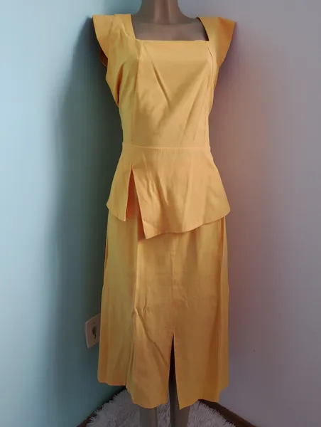 conjunto feminino amarelo