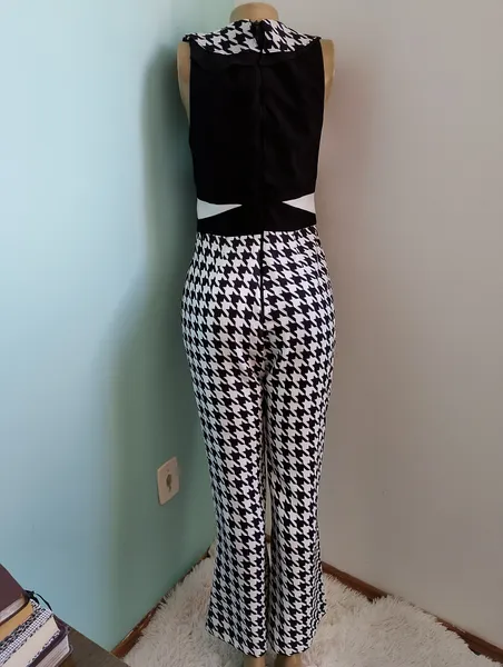 macacão feminino preto