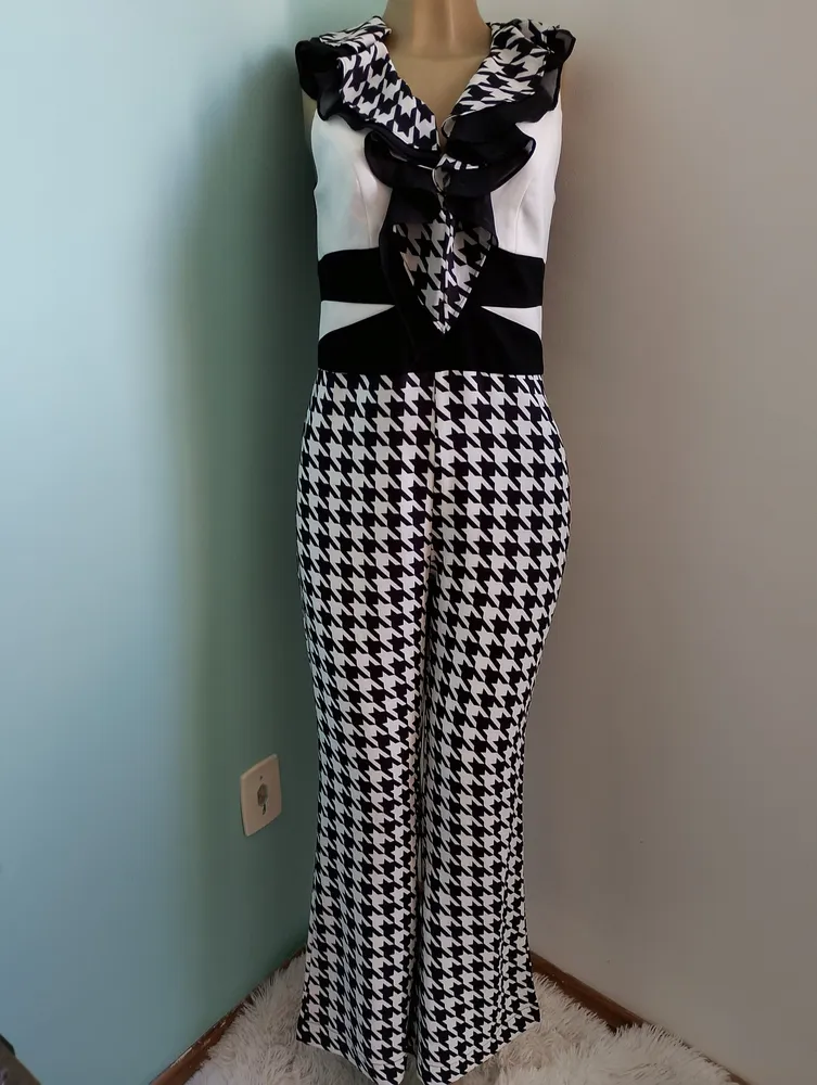 macacão feminino preto