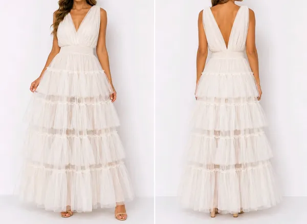 vestido longo de festa