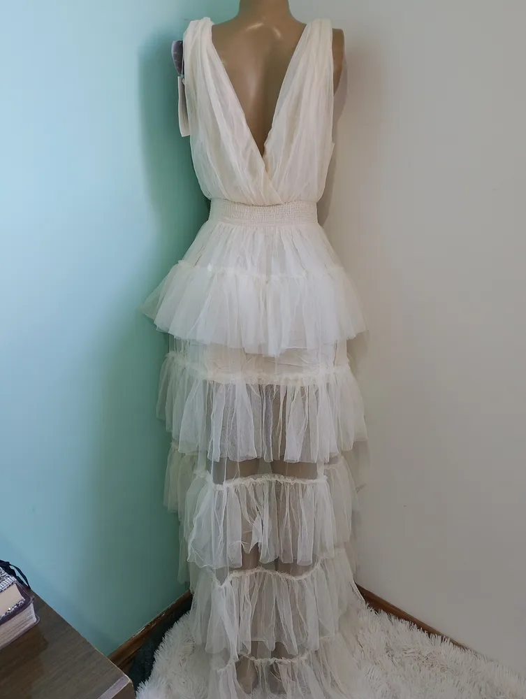 vestido longo de festa