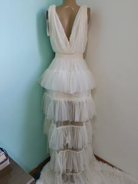 vestido longo de festa
