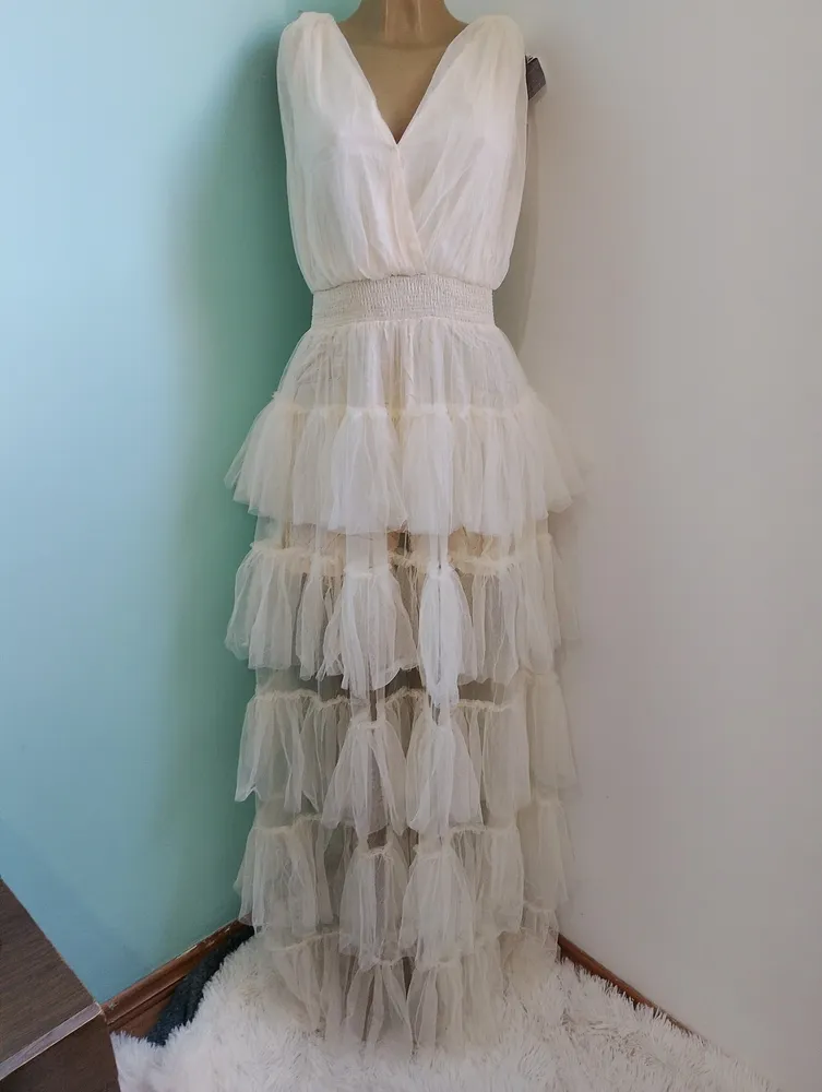 vestido longo de festa