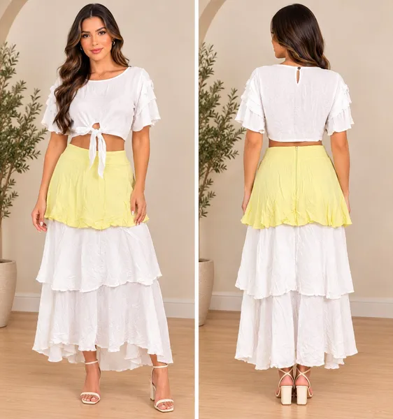 Conjunto de saia