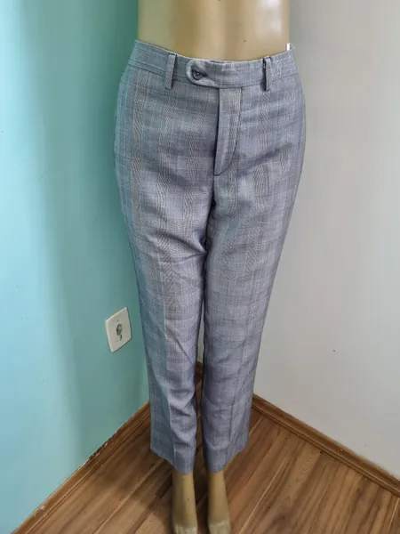 Calça masculina cinza