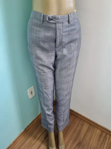 Calça masculina cinza