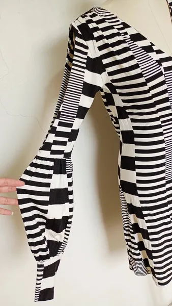 Vestido manga longa de malha novo