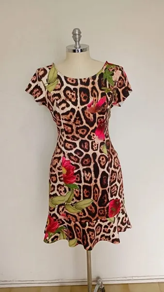 Vestido animal print Anselmi tamanho M
