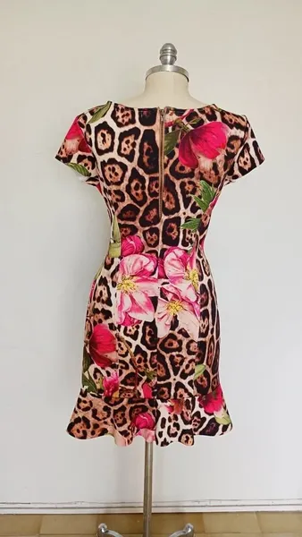 Vestido animal print Anselmi tamanho M