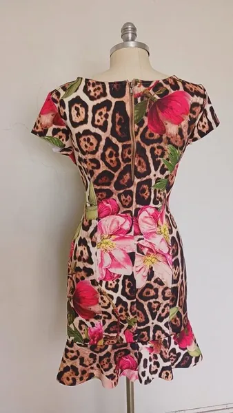 Vestido animal print Anselmi tamanho M