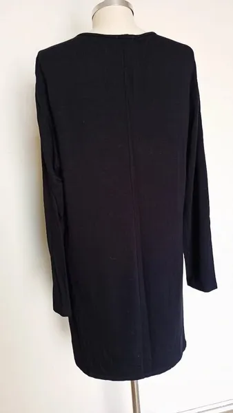 Vestido de camurça e malha manga longa tamanho GG