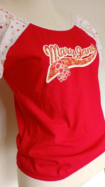 Blusa Mary Jane Vermelha M