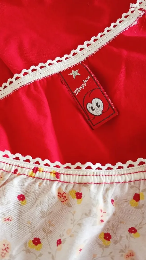 Blusa Mary Jane Vermelha M