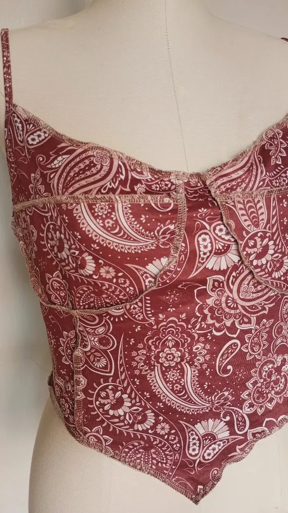 Cropped Boho Shein 1XL/G
