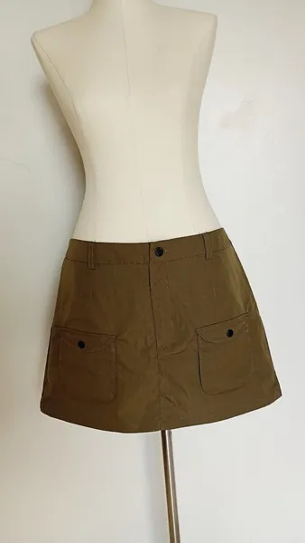 Saia Shein verde militar nova tamanho GG