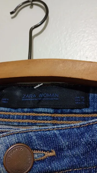 calça jeans flare zara tamanho 38