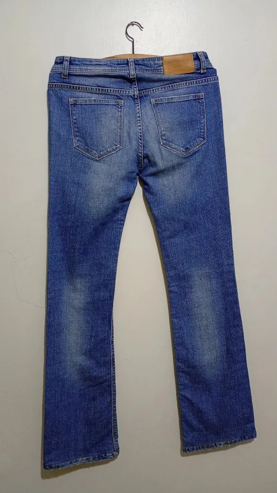 calça jeans flare zara tamanho 38
