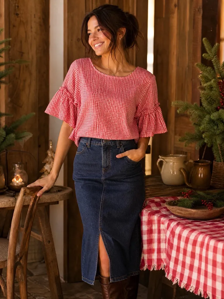 camisa xadrez festa junina São João GG