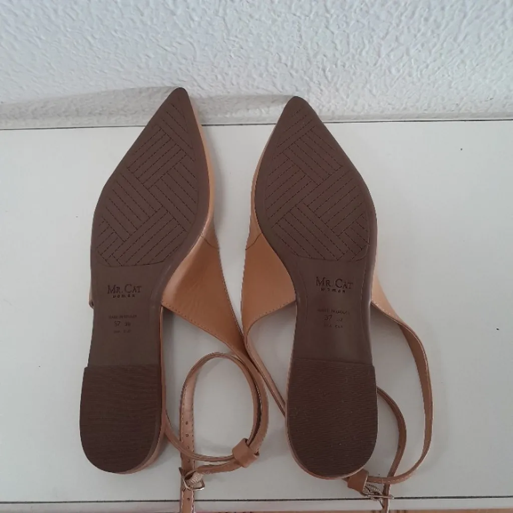 *ELEGÂNCIA* sapatilha rasteira mule marrom