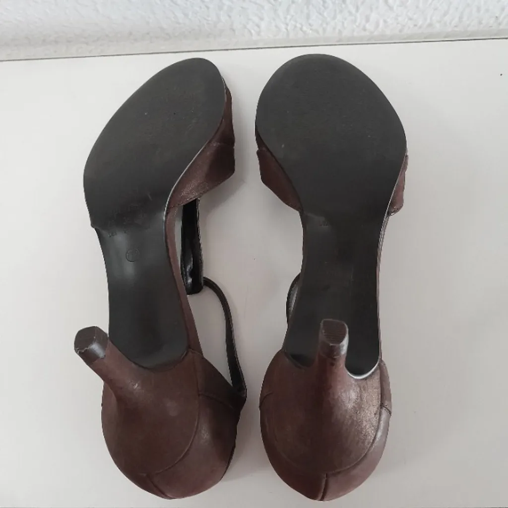 *FINESSE* sandália salto médio com strass