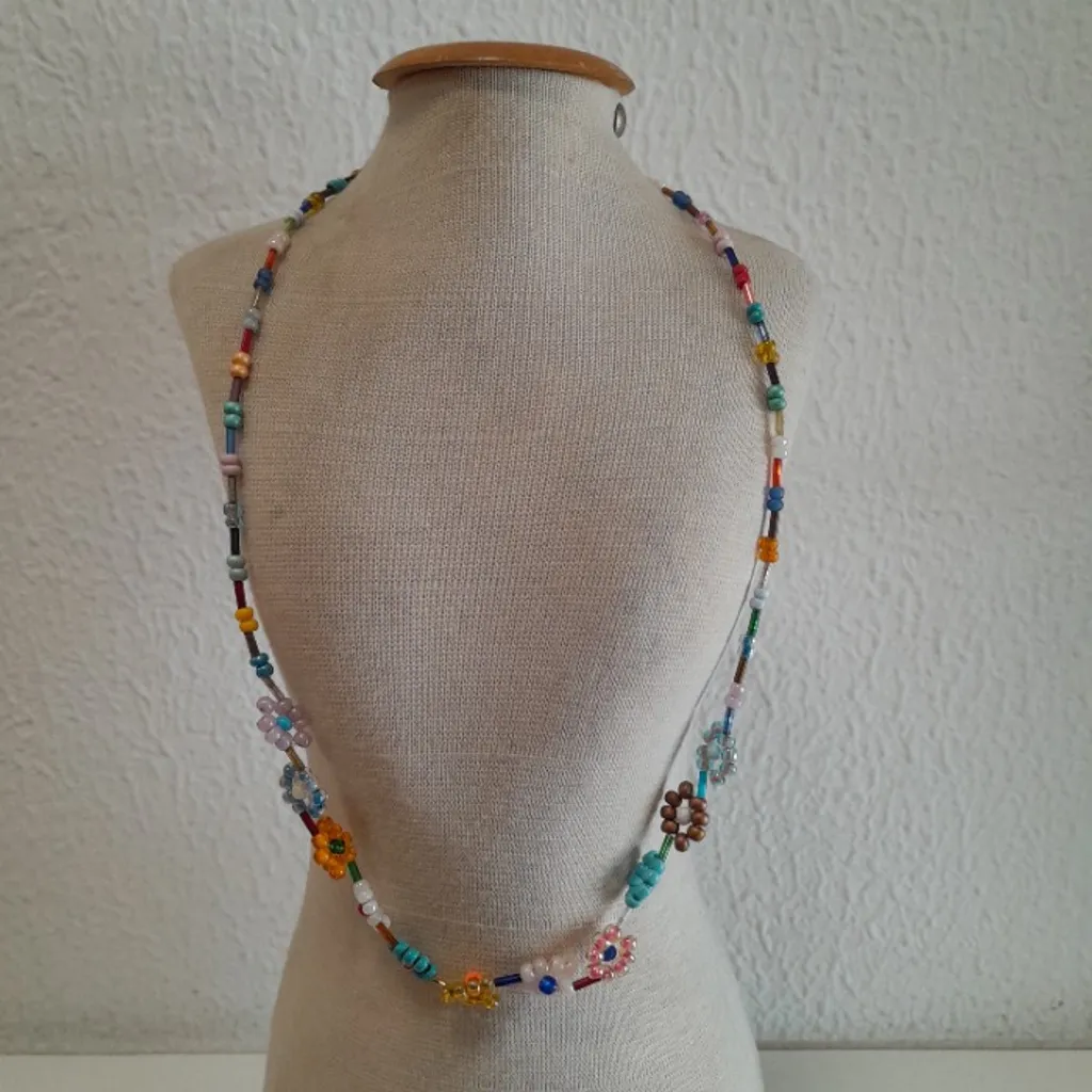 *MIÇANGAS* artesanal colar estilo boho hippie anos 70