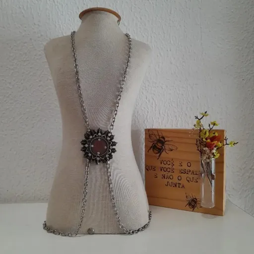 *BODYCHAIN* acessório corrente para o corpo