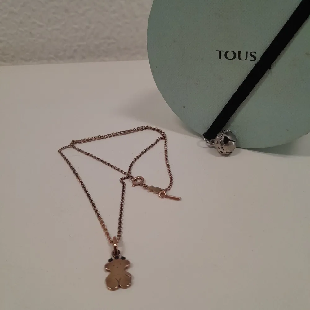 *JOIA TOUS ESPANHA* colar prata 925 banho vermeil