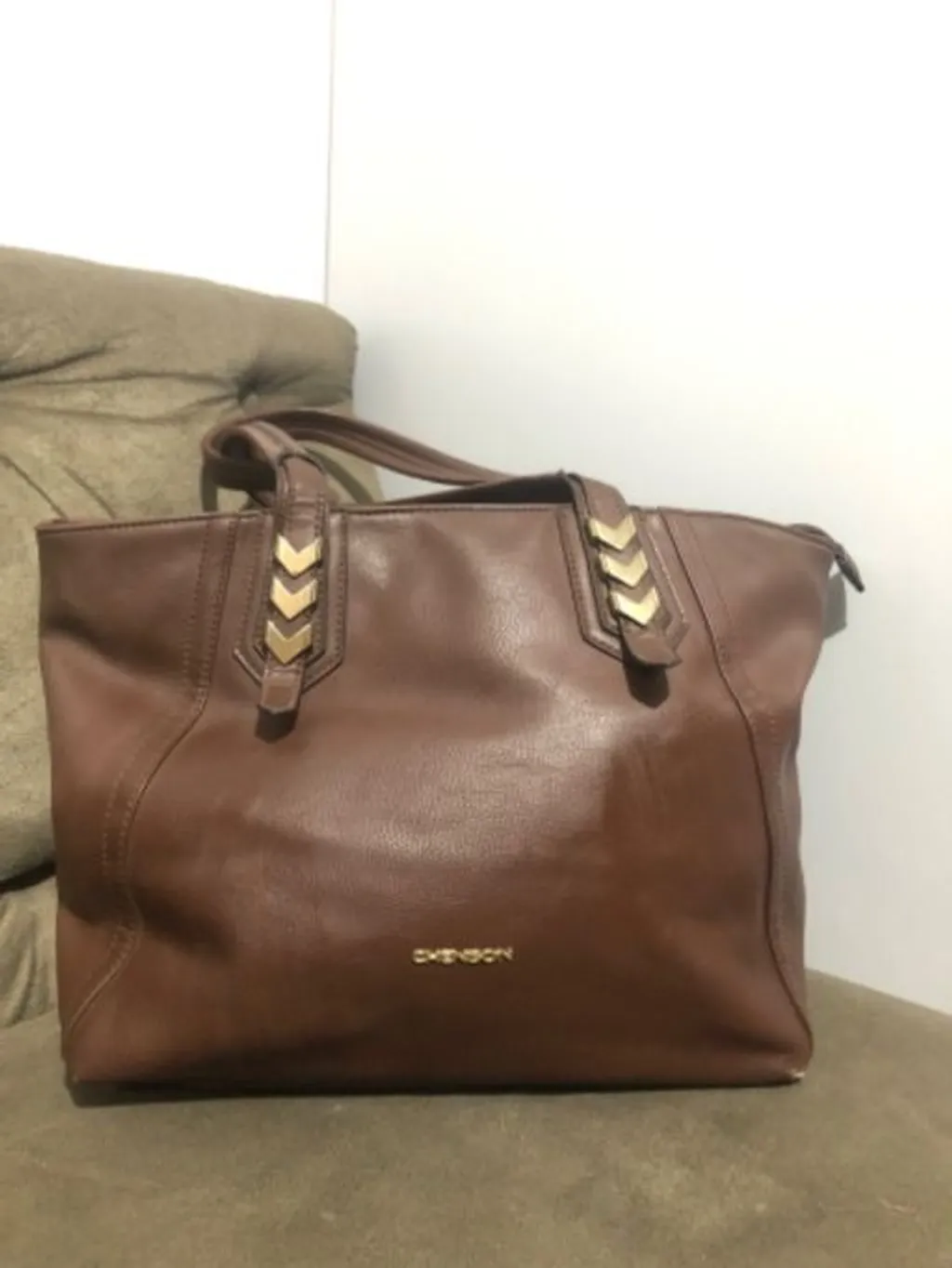 bolsa chenson original marrom