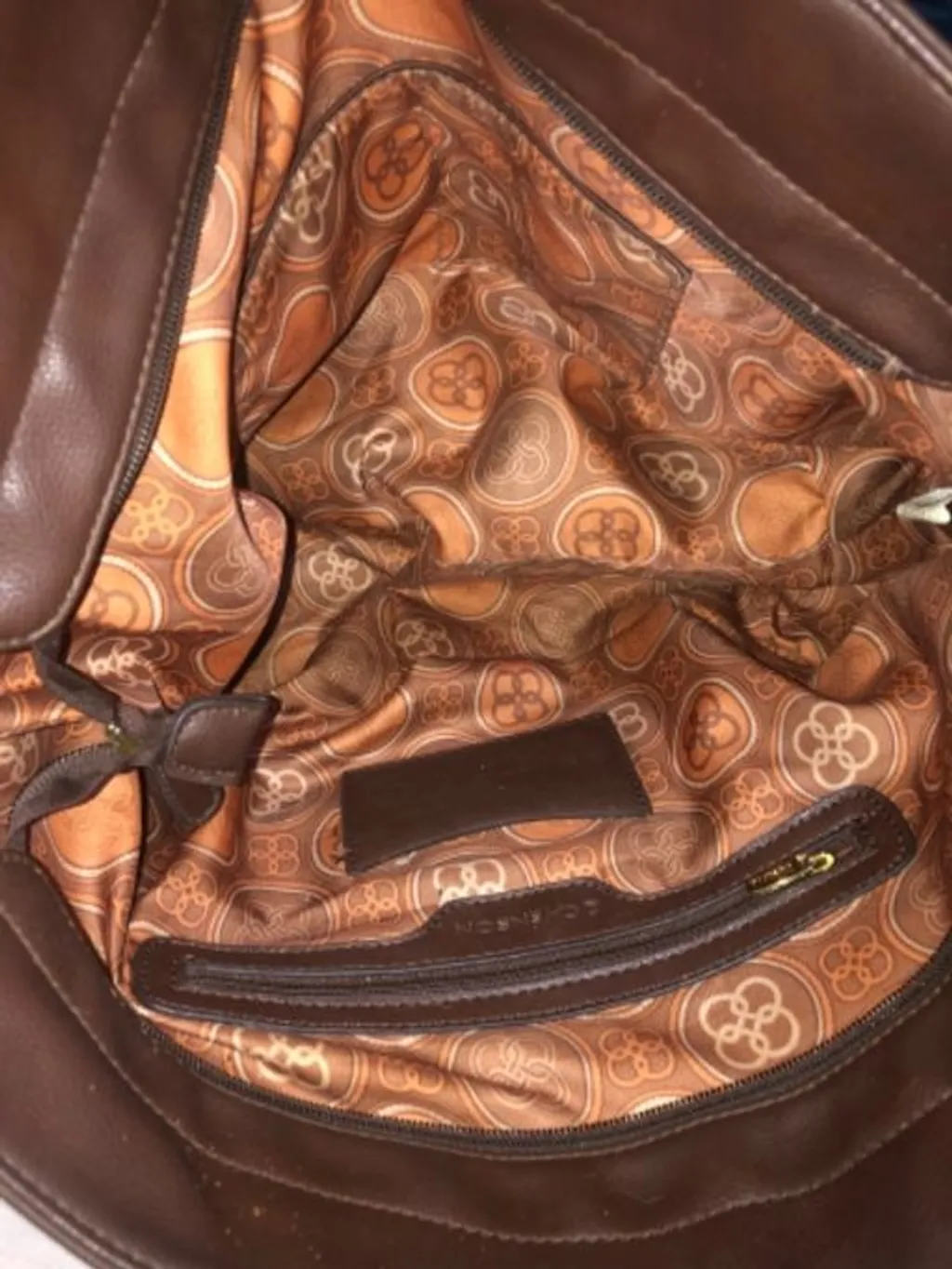 bolsa chenson original marrom