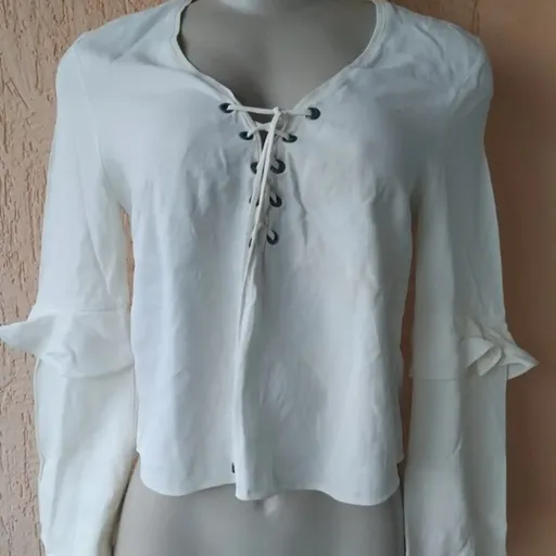​💎 Blusa Animale Manga Longa Delicada Tam 38