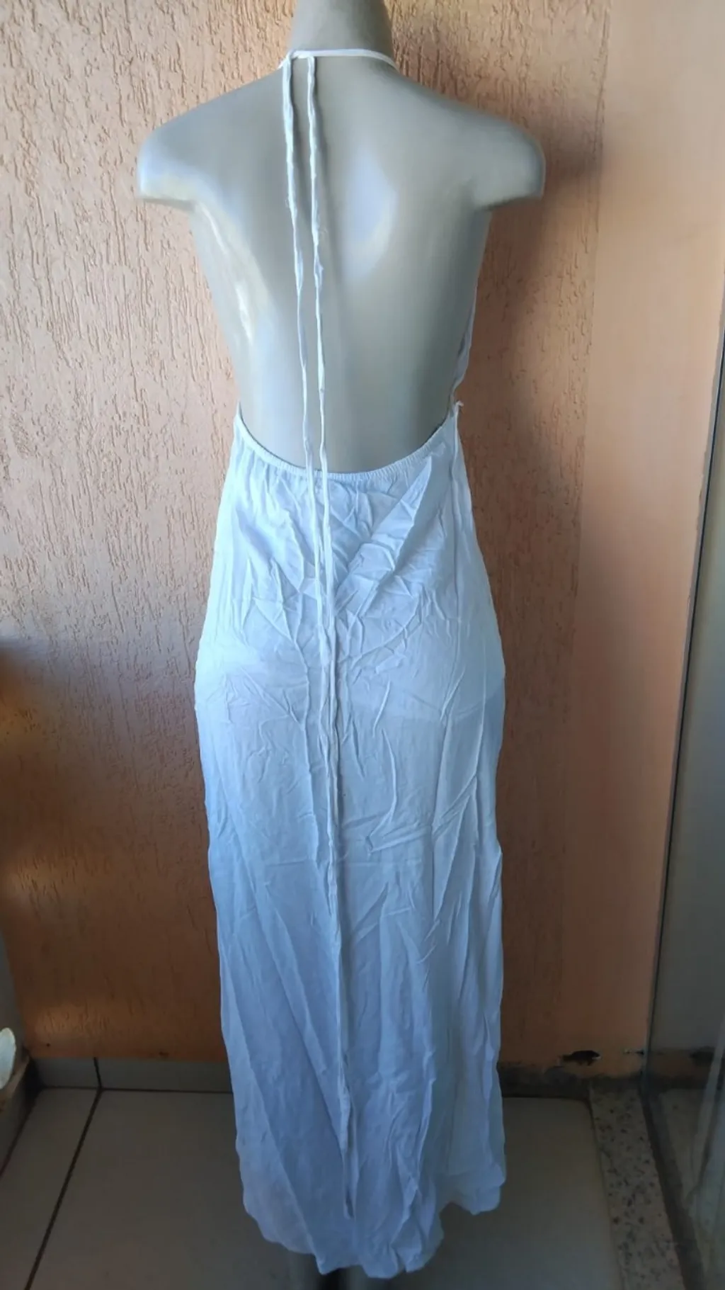 ​✨ VESTIDO LONGO BRANCO DEUSA TAM ÚNICO ✨
