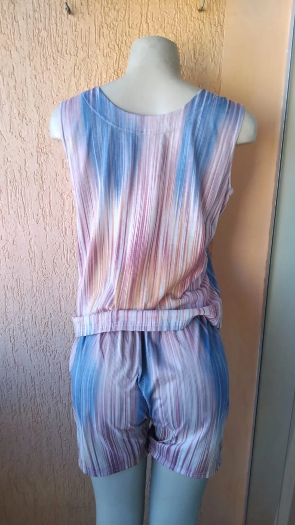 Conjunto Feminino Regata e Short Algodão Fresquinho Tam M