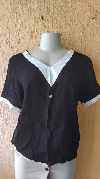 TAMANHO G Blusa em Tecido de Alfaiataria Produto Novo El