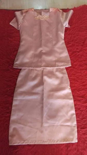 Conjunto Feminino Social Rose Tamanho P Estilo Princesa