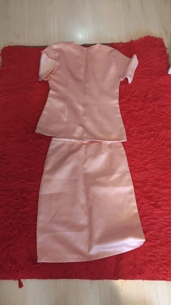 Conjunto Feminino Social Rose Tamanho P Estilo Princesa