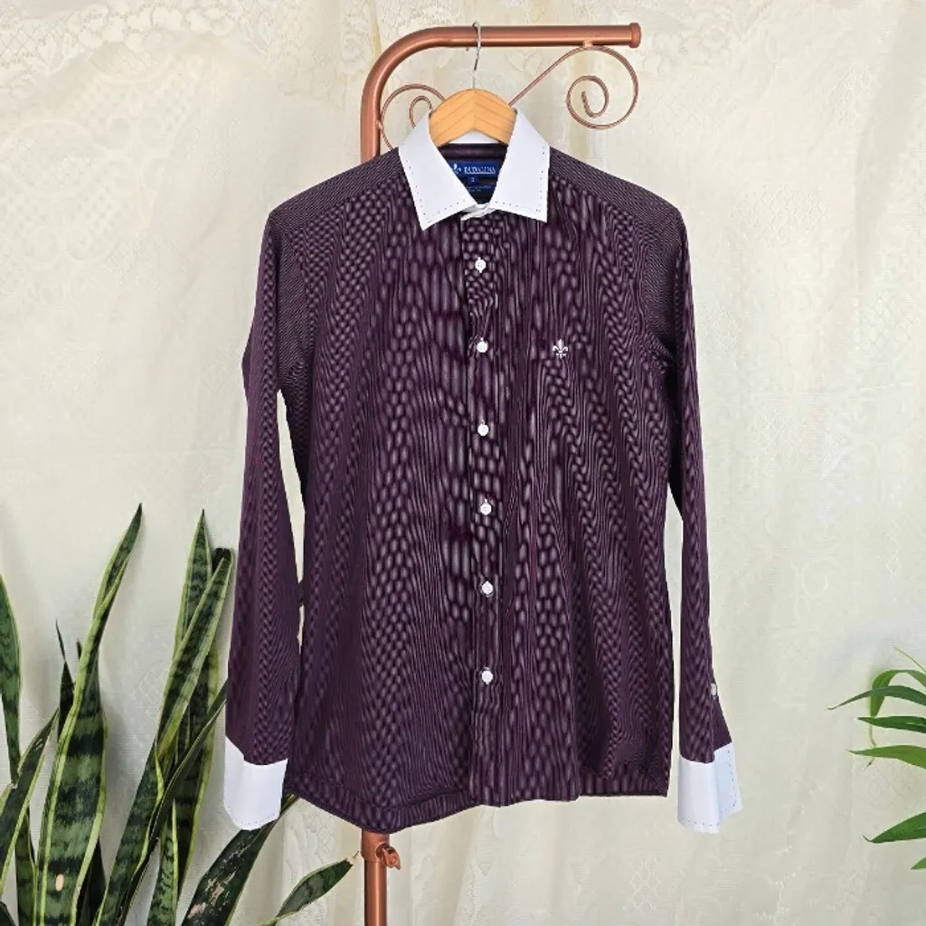 Camisa algodão egípcio