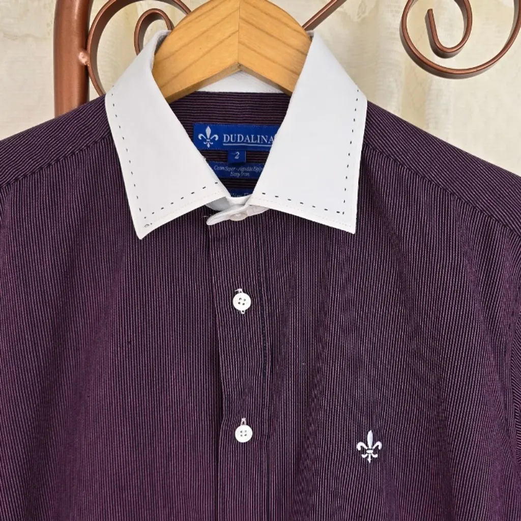 Camisa algodão egípcio