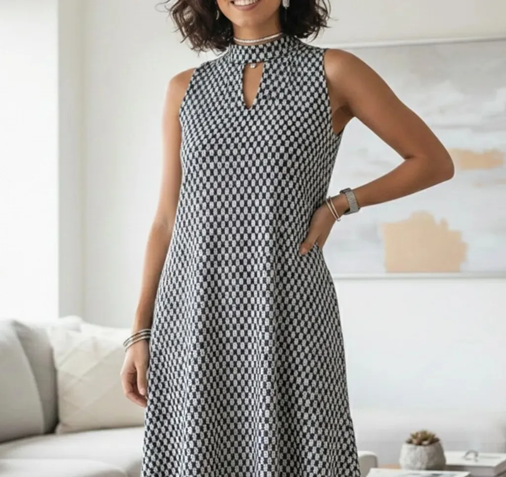 Vestido soltinho viscose