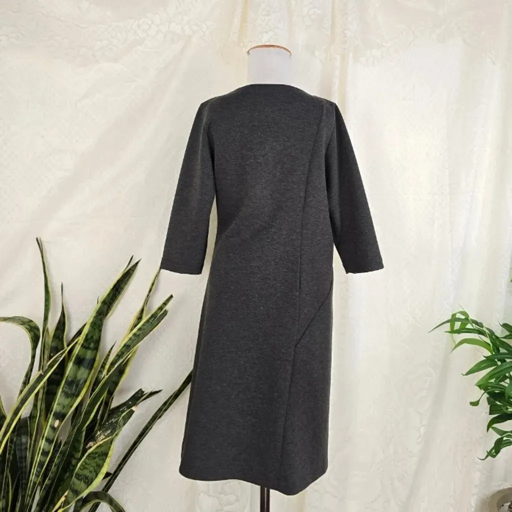 Vestido cinza moletom