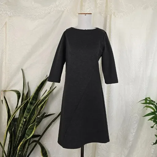 Vestido cinza moletom