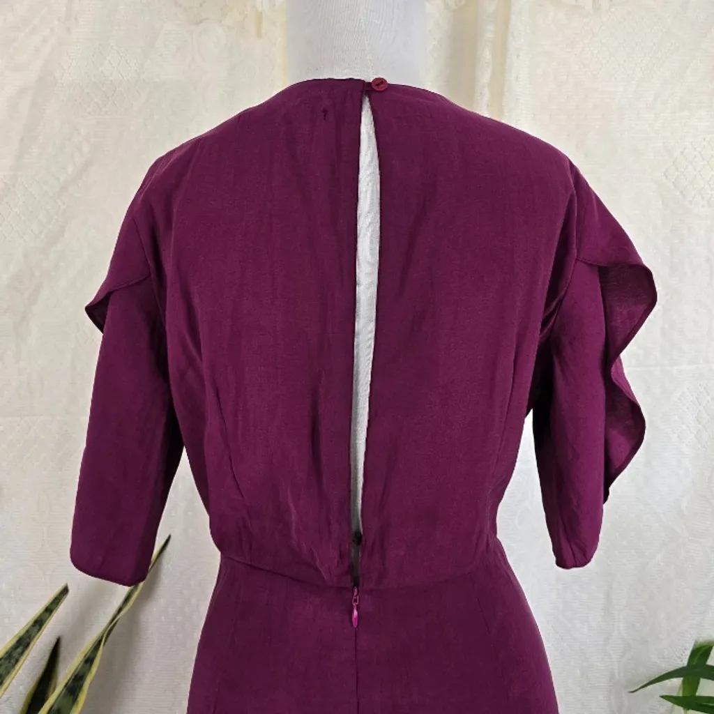 Vestido roxo Maria Filó