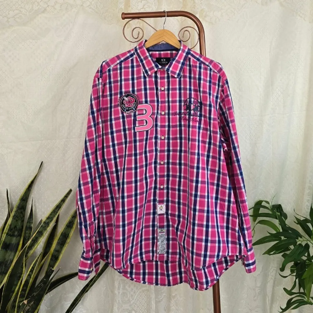 Camisa rosa La Martina